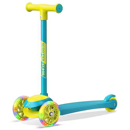 Scooter Stars 3 Wheel Light Up Kids Scooter