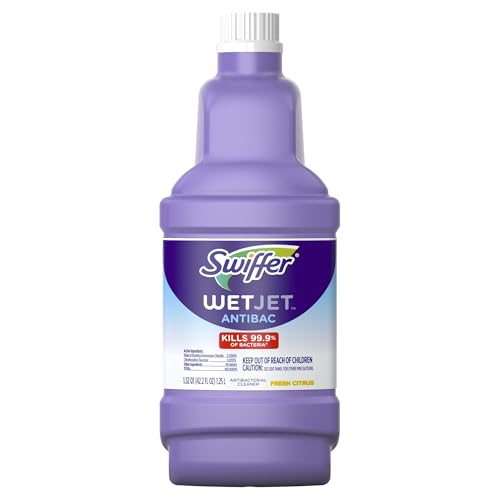 1.25L Swiffer WetJet Antibacterial Floor Cleaner Refill