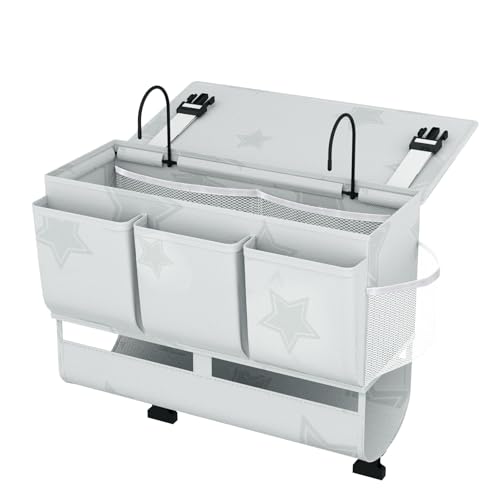 Bedside Organizer Caddy with 7 Storage Pockets
