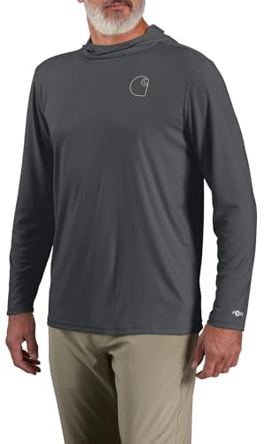 Carhartt Force Sun Defender Hooded Long-Sleeve T-Shirt