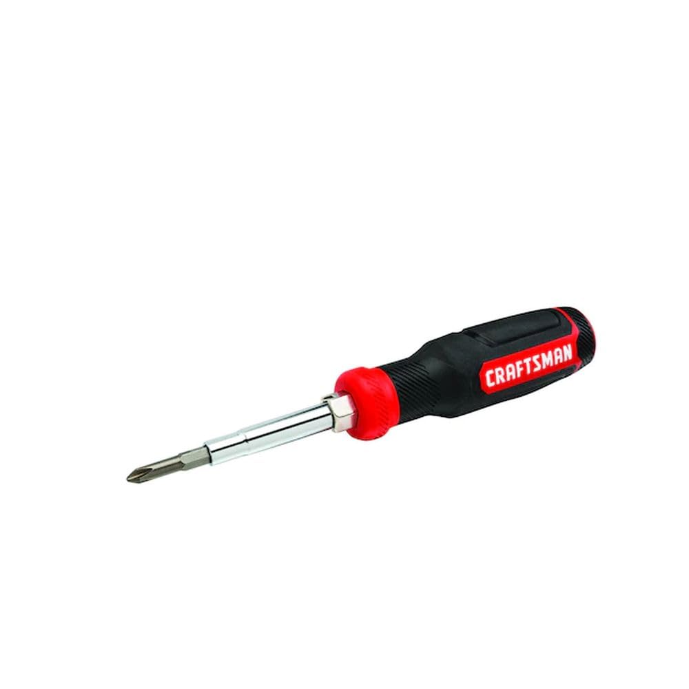 CRAFTSMAN Screwdriver with 6 Multi-Bits Storage