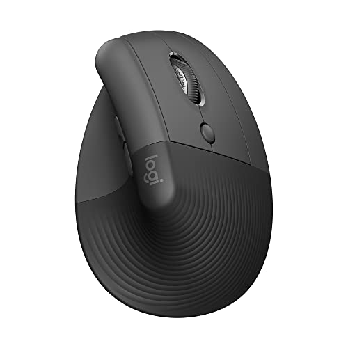Logitech Lift Vertical Ergonomic Wireless Mouse Bluetooth USB
