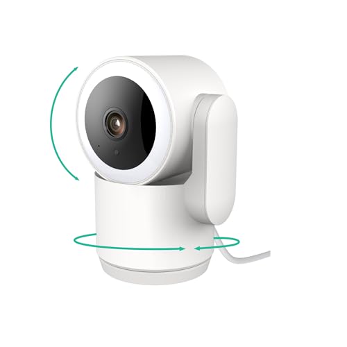 Luna Home 2K Indoor Security Camera Pan Tilt WiFi