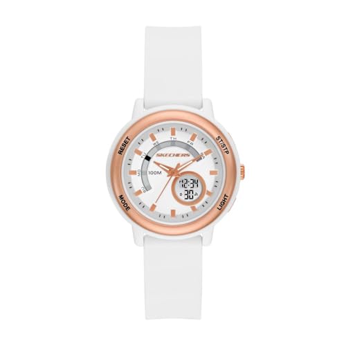 Skechers Women's Analog-Digital Silicone Watch