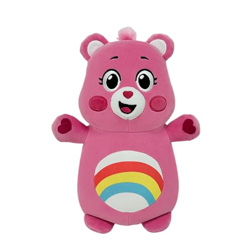 Squishmallows 10-Inch Care Bears Cheer Bear Plush