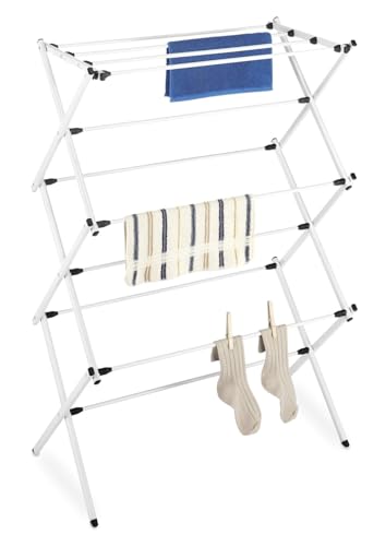 Whitmor Folding Clothes Drying Rack Indoor Outdoor