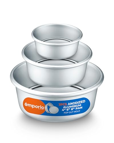 3 Pack Nonstick Round Cheesecake Pans