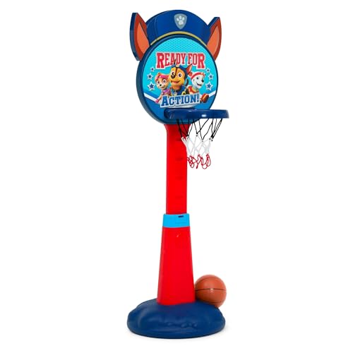 PAW Patrol Kids Plastic Basketball Hoop Set