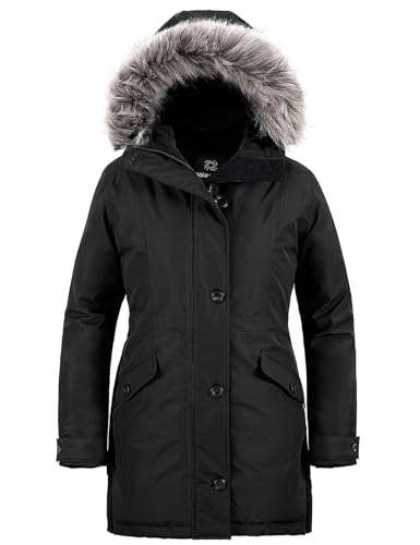 Hooded Recycled Heavy Winter Puffer Coat (5 Colors)