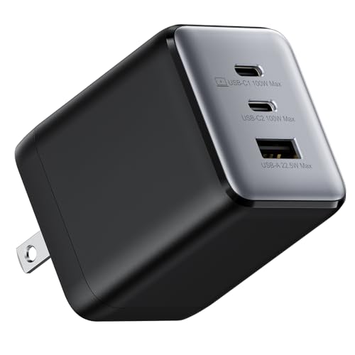 100W GaN Fast USB C Wall Charger Block