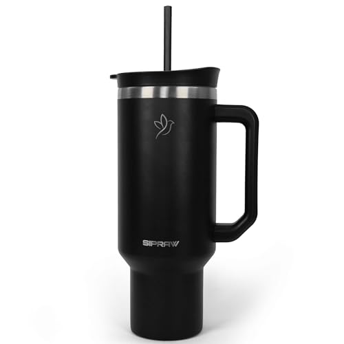 40oz Insulated Stainless Steel Tumbler with Handle