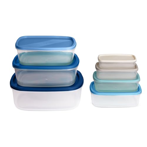 14 Piece Rectangular Food Storage Container Set