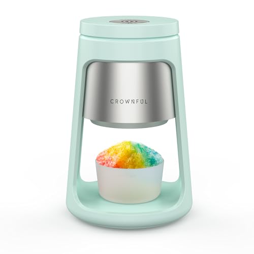 CROWNFUL Electric Shaved Ice Snow Cone Machine