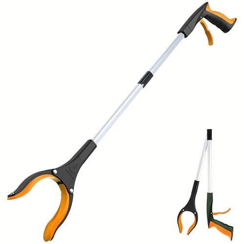 32-Inch Foldable Heavy Duty Reacher Grabber Tool