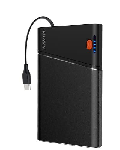 10000mAh Portable Power Bank, Fast Charging Battery Pack