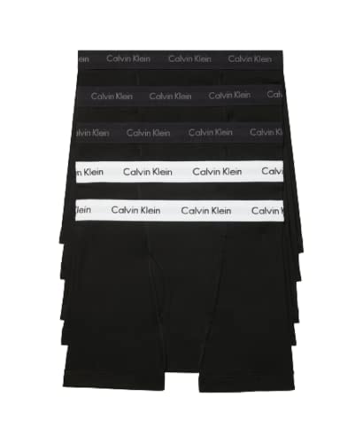 Calvin Klein Men's 5-Pack Cotton Boxer Briefs