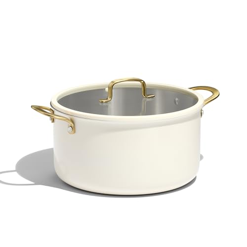 8QT CAROTE Stainless Steel Stockpot with Lid, 3-Ply