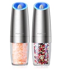 FORLIM Electric Salt and Pepper Grinder Set