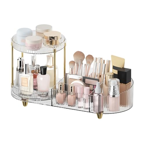Rotating Makeup Organizer and Perfume Tray