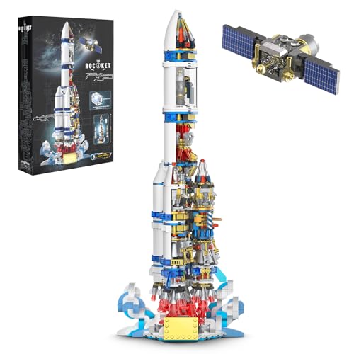 1099 Piece Space Launch Rocket Building Kit