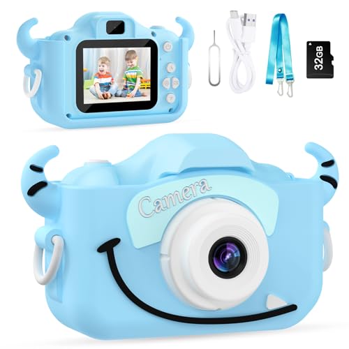 1080P HD Kids Digital Camera with 32GB Card