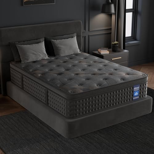 12 Inch Full Hybrid Mattress Memory Foam Pocket Spring