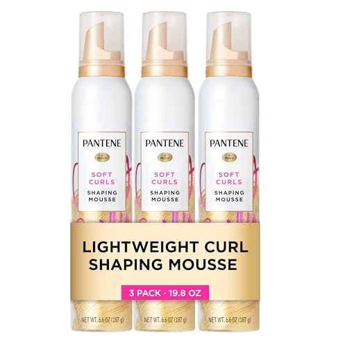 3 Pack Pantene Curl Defining Mousse 6.6 Oz
