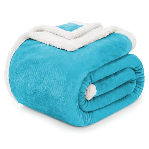 50" x 60" Sherpa Fleece Throw Blanket