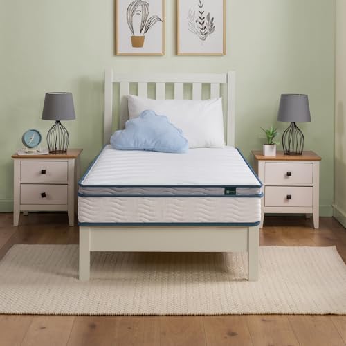 Zinus 8 Inch Medium Firm Hybrid Twin Mattress