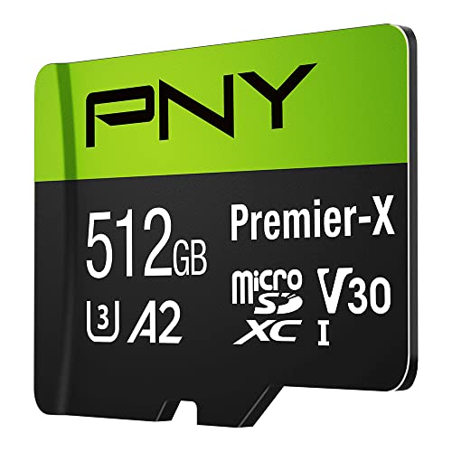 512GB PNY Premier-X microSDXC Memory Card