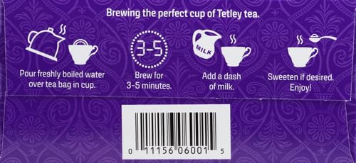 80 Count Tetley Premium Black Tea Bags
