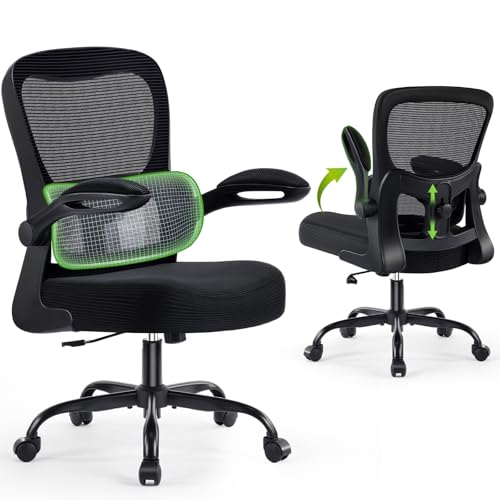 Ergonomic Office Chair with Adjustable Lumbar Support Mesh