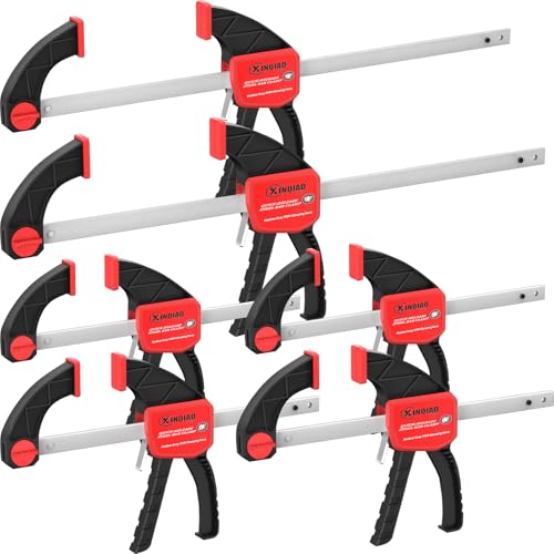 6 Piece Bar Clamp and Spreader Set