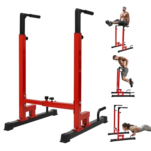 Yes4All Adjustable Dip Bars 500 lb Capacity
