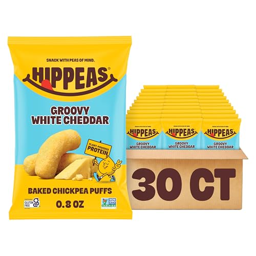 30 Pack HIPPEAS Vegan Chickpea Puffs Snacks (OU)