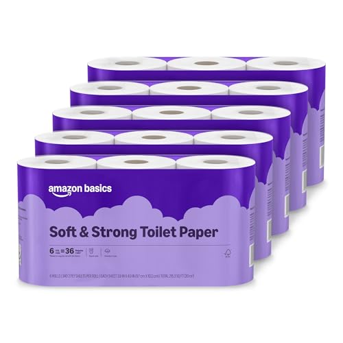 30 Roll Amazon Basics 2-Ply Toilet Paper