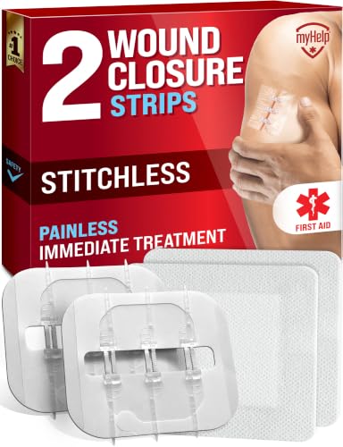 2 Pack Emergency Wound Closure Strips Kit