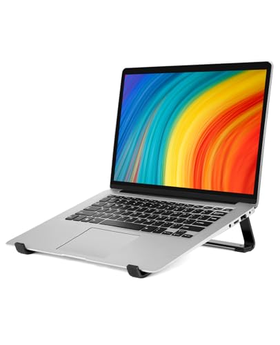 Ergonomic Aluminum Laptop Stand Riser for 13–17 Inch