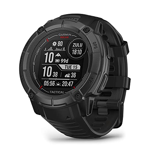 Garmin Instinct 2X Solar Tactical GPS Smartwatch