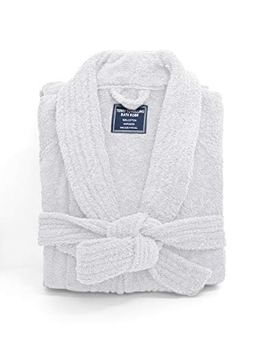 Ramesses Men's Premium Thick Cotton Terry Bathrobe