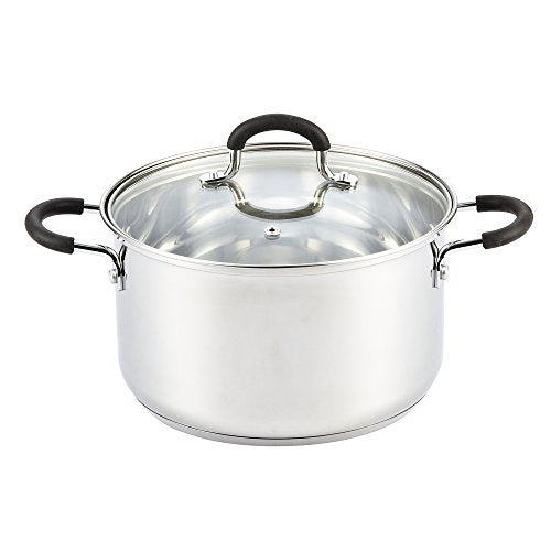 5 Quart Stainless Steel Stock Pot with Lid