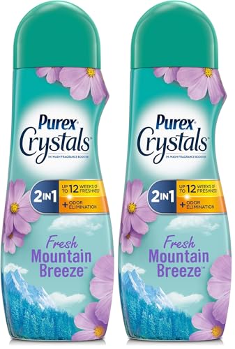 2 Pack Purex In-Wash Scent Booster Crystals 21oz