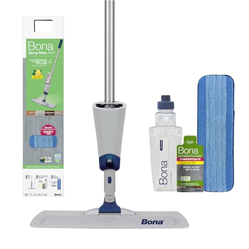 Bona Lightweight Spray Mop with Floor Cleaner Concentrate