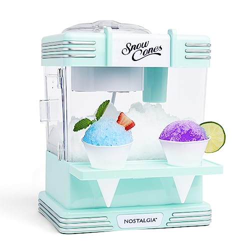 Nostalgia Retro Snow Cone Shaved Ice Machine