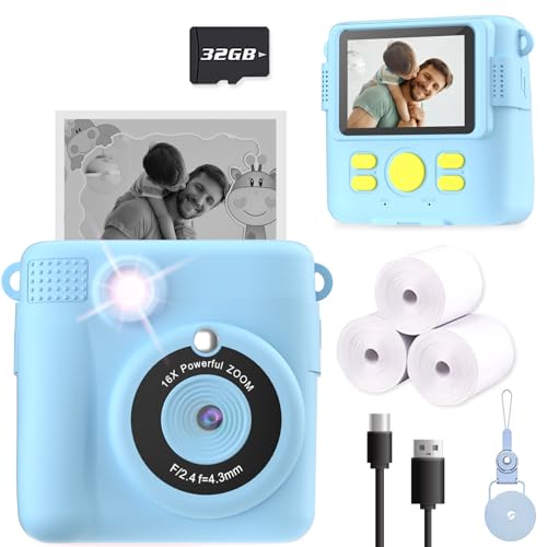 1080P Instant Print Kids Selfie Camera