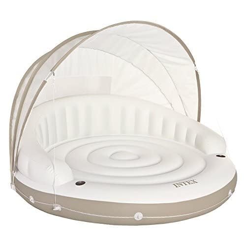 Intex Inflatable Canopy Island Pool Float