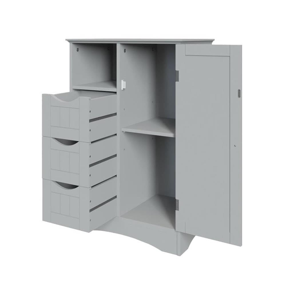 1 Door 3 Drawer RiverRidge Floor Cabinet