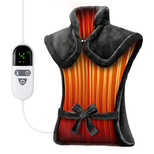 Weighted Electric Heating Pad for Back Neck and Shoulders