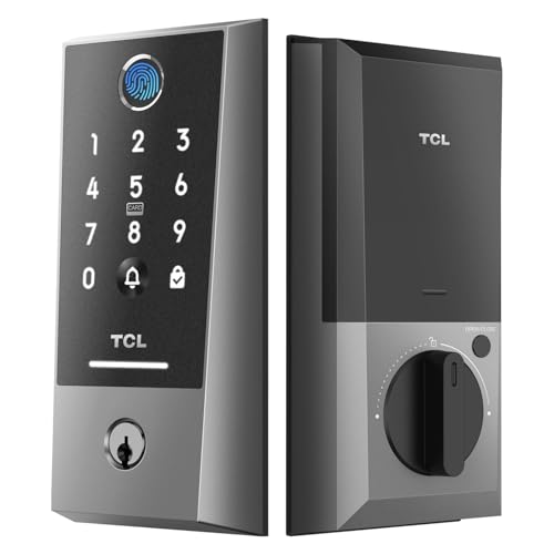 TCL Smart Fingerprint Door Lock with Alexa Voice Control