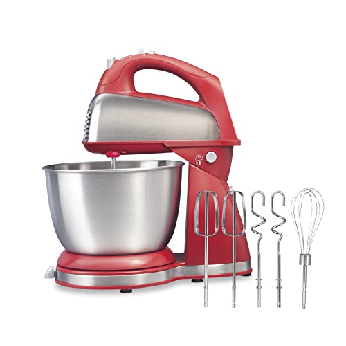 Hamilton Beach 4 Quart 6 Speed Stand Hand Mixer
